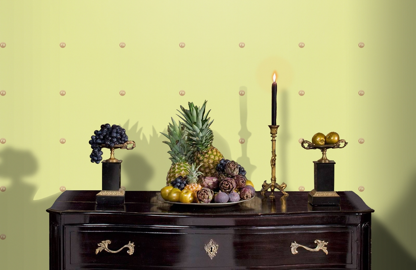 Обои 9087-73 фото в интерьере гостиной