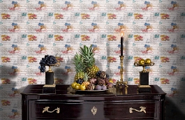 Обои 93561-1 фото в интерьере гостиной превью