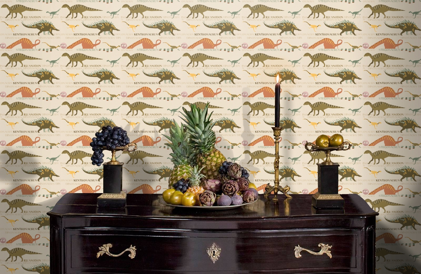 Обои 93633-1 фото в интерьере гостиной