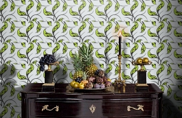 Обои 95525-5 фото в интерьере гостиной превью