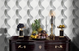 Обои 95650-2 фото в интерьере гостиной превью