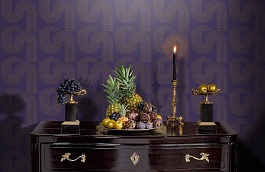 Обои 95653-3 фото в интерьере гостиной превью