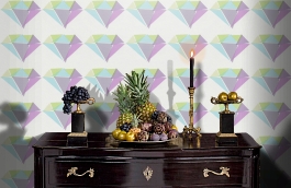 Обои 95656-1 фото в интерьере гостиной превью