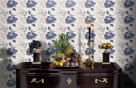 Обои 95881-2 фото в интерьере гостиной превью