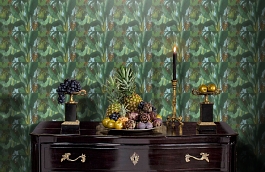 Обои 95898-1 фото в интерьере гостиной превью