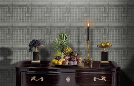 Обои Basket Steel BSK02 фото в интерьере гостиной превью