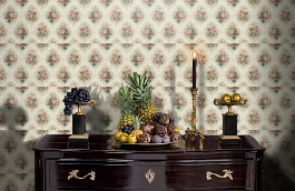 Обои FL90401 фото в интерьере гостиной превью