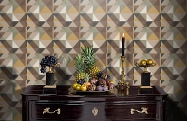 Обои IT301 фото в интерьере гостиной превью