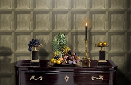 Обои Jacobean Oak GC01 фото в интерьере гостиной превью