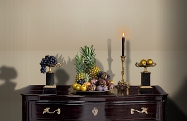 Обои 17326 фото в интерьере гостиной превью