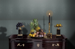 Обои 17333 фото в интерьере гостиной превью