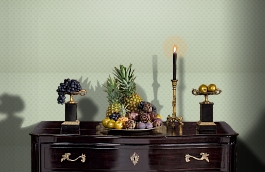 Обои 17353 фото в интерьере гостиной превью