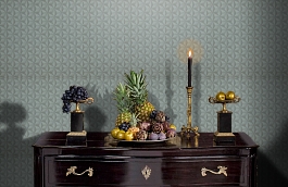 Обои 17367 фото в интерьере гостиной превью