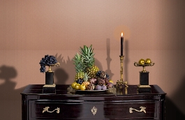 Обои 17613 фото в интерьере гостиной превью