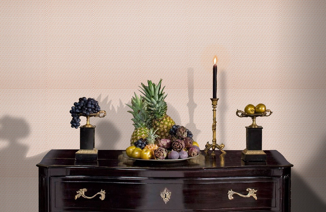 Обои 17651 фото в интерьере гостиной