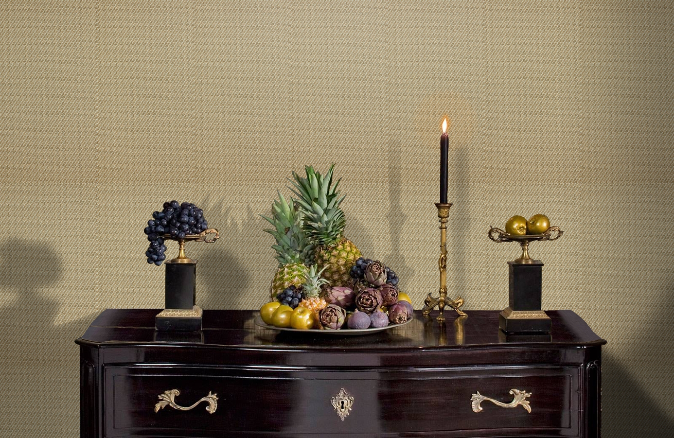 Обои 17654 фото в интерьере гостиной