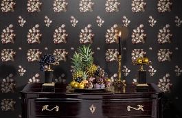 Обои 17801 фото в интерьере гостиной превью