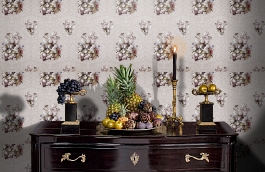 Обои 17803 фото в интерьере гостиной превью