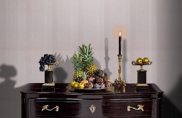 Обои 17838 фото в интерьере гостиной превью