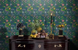 Обои 1791 фото в интерьере гостиной превью