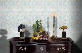 Обои 18270 фото в интерьере гостиной превью