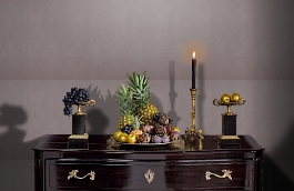 Обои 18406 фото в интерьере гостиной превью