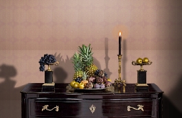 Обои 18418 фото в интерьере гостиной превью