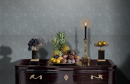 Обои 18422 фото в интерьере гостиной превью