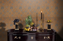 Обои 18423 фото в интерьере гостиной превью