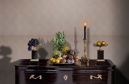 Обои 18532 фото в интерьере гостиной превью