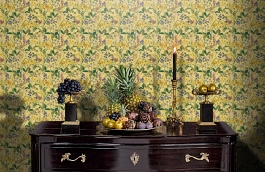 Обои 1963 фото в интерьере гостиной превью