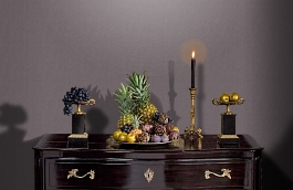 Обои 200222 фото в интерьере гостиной превью