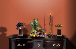 Обои 200227 фото в интерьере гостиной превью