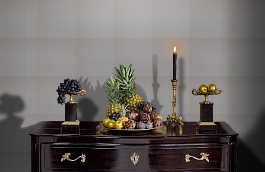 Обои 218162 фото в интерьере гостиной превью