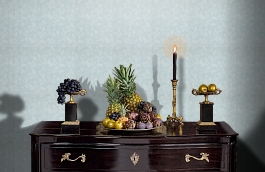 Обои 218174 фото в интерьере гостиной превью