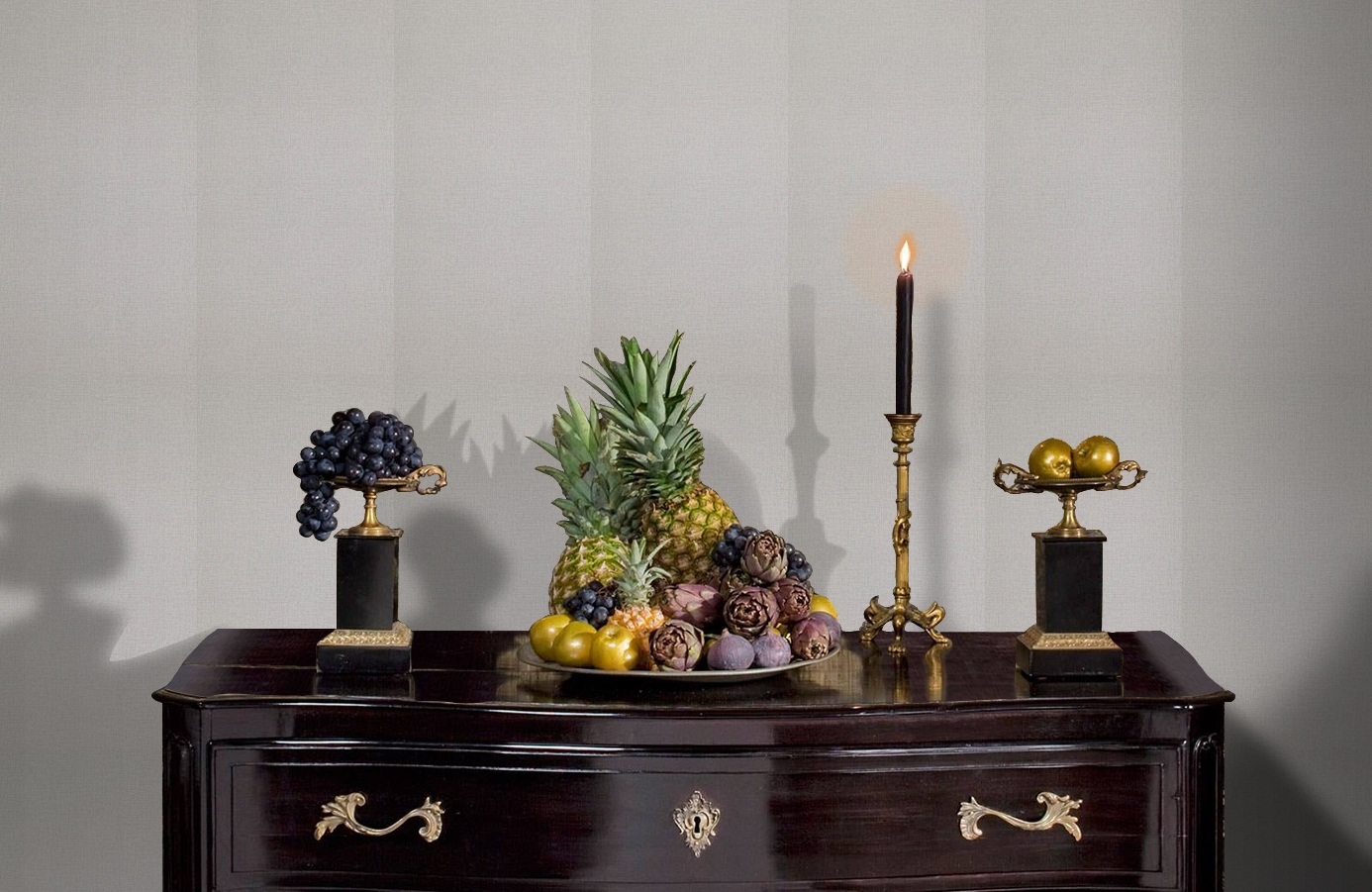 Обои 218205 фото в интерьере гостиной