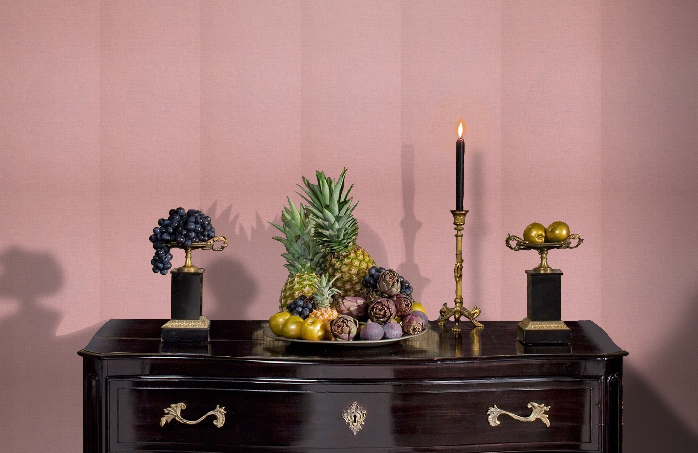 Обои 218210 фото в интерьере гостиной