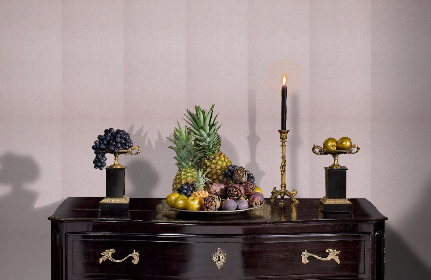 Обои 218211 фото в интерьере гостиной