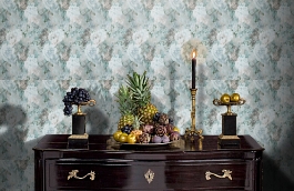 Обои 218222 фото в интерьере гостиной превью