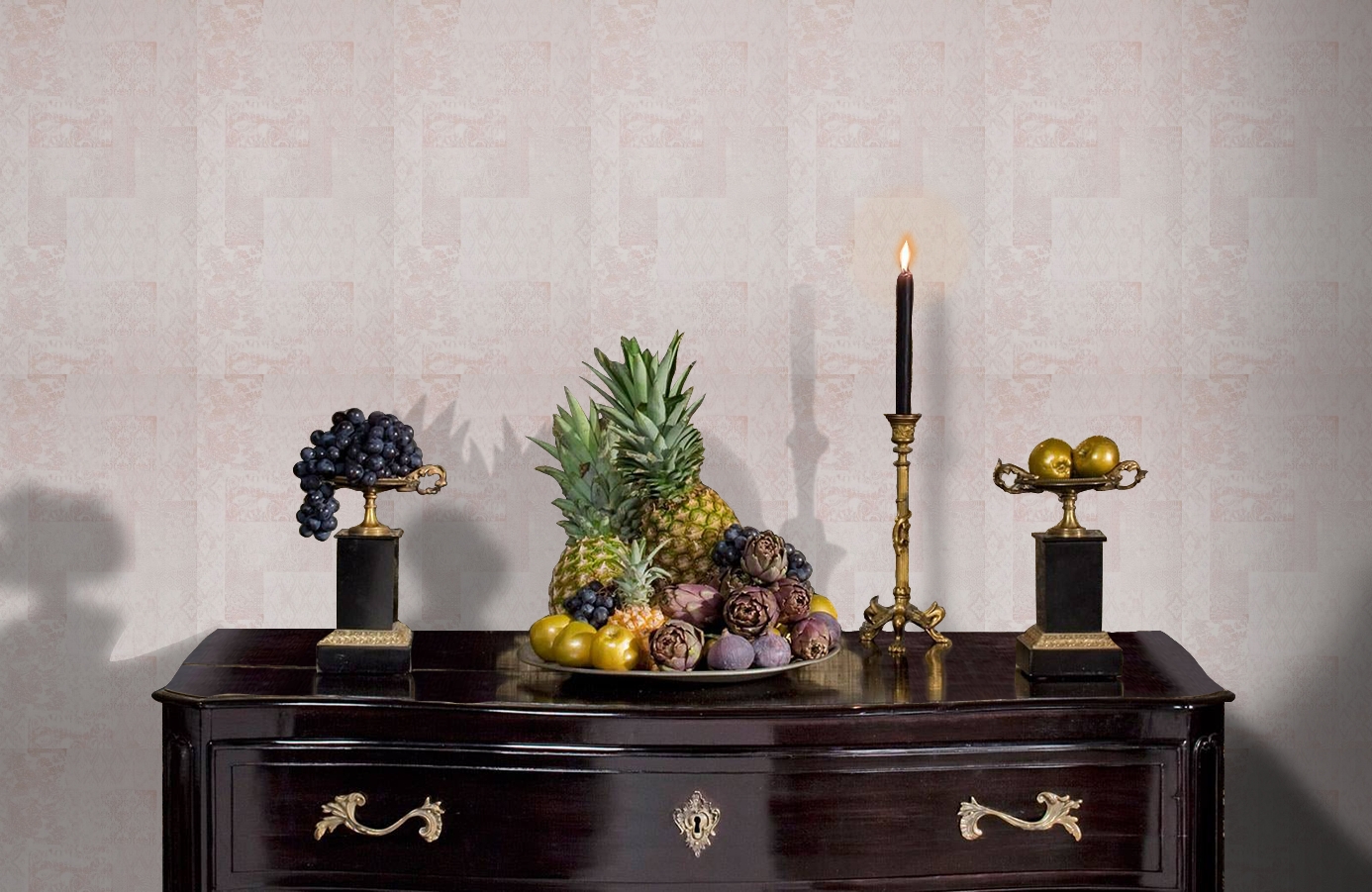 Обои 218260 фото в интерьере гостиной