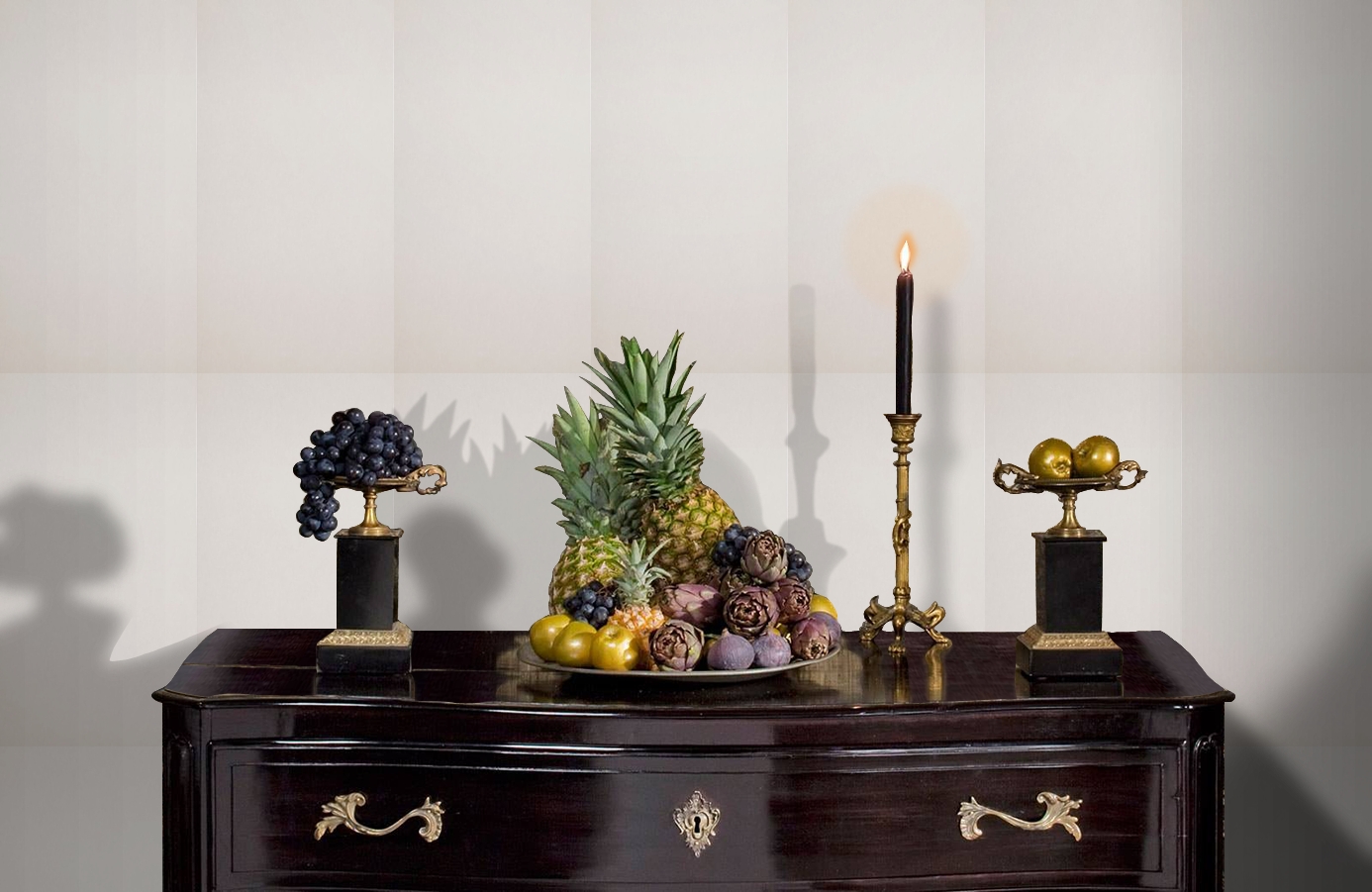 Обои 218280 фото в интерьере гостиной