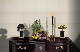 Обои 218302 фото в интерьере гостиной превью