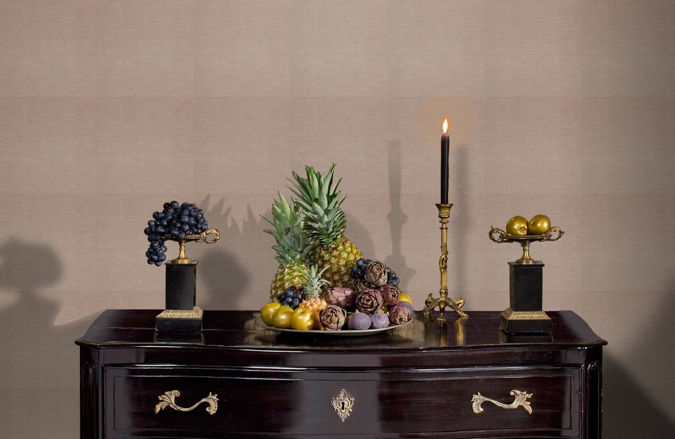 Обои 218910 фото в интерьере гостиной