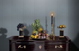 Обои 219004 фото в интерьере гостиной превью