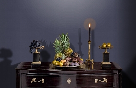 Обои 219106 фото в интерьере гостиной превью