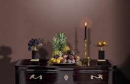 Обои 219175 фото в интерьере гостиной превью