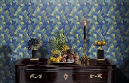 Обои 219300 фото в интерьере гостиной превью