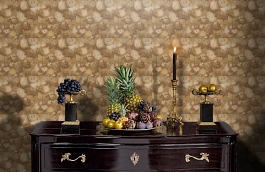 Обои 220002 фото в интерьере гостиной превью