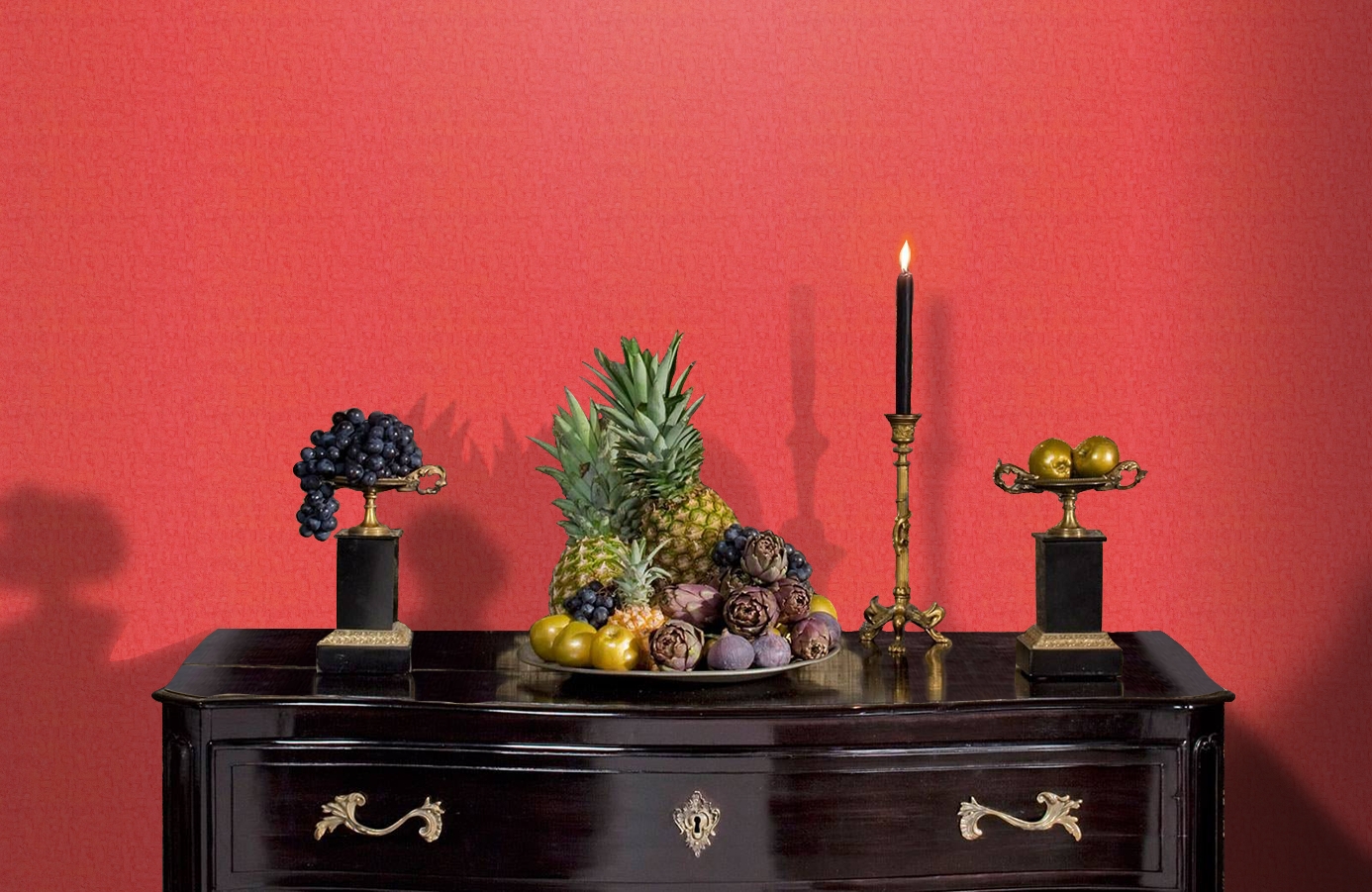 Обои 220070 фото в интерьере гостиной