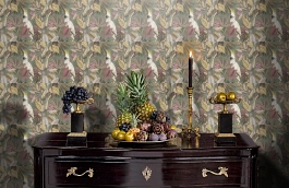 Обои 220123 фото в интерьере гостиной превью